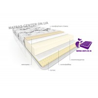 Матрас ортопедический 80x190 Vega Делюкс Дуаль