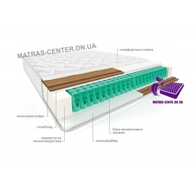 Матрас ортопедический 80x190 Vega Инь Янь Матрас ортопедический 80x190 Vega Инь Янь